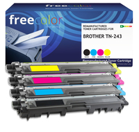 freecolor Toner Brother TN-243 BCMY remanufactured - Wiederaufbereitet - Kompatibel