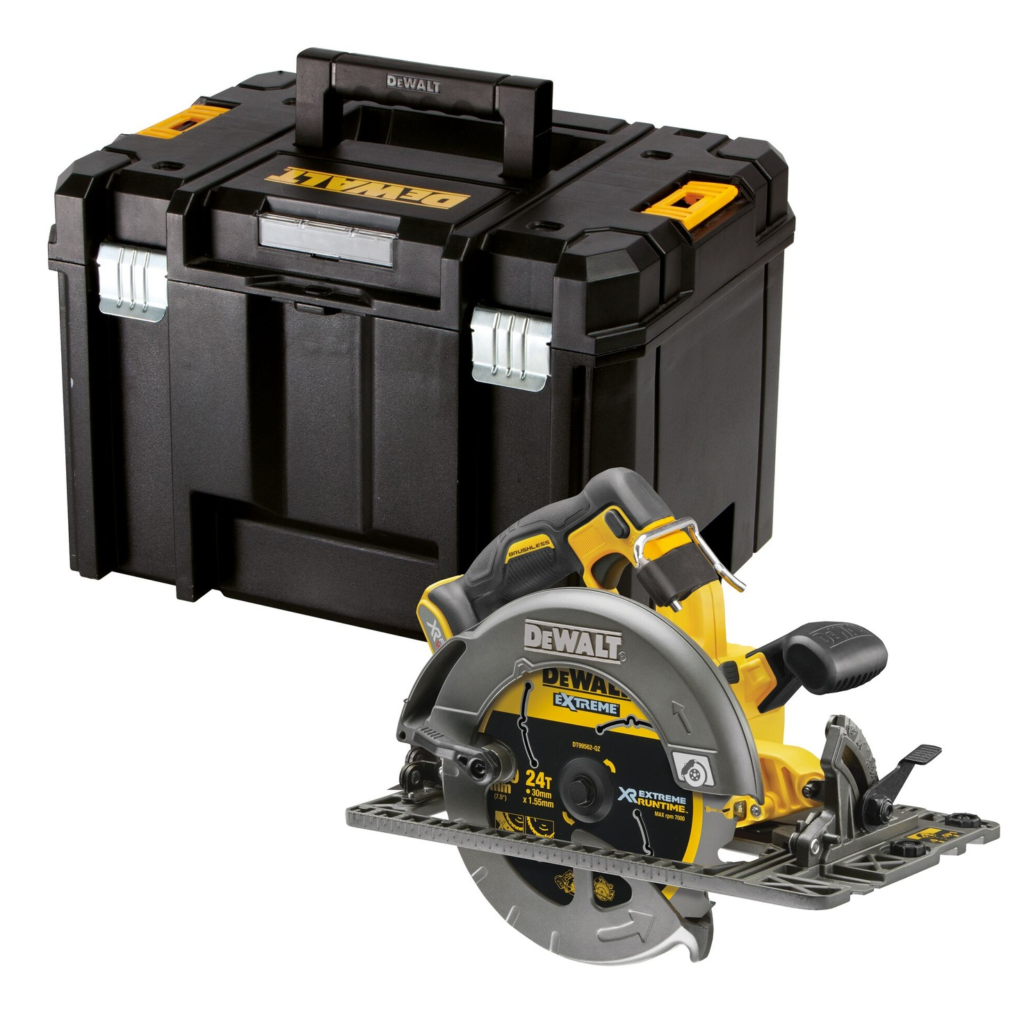 DeWalt DCS579NT 54V XR FlexVolt Akku-Handkreissäge solo inkl. Koffer, Ansicht 2