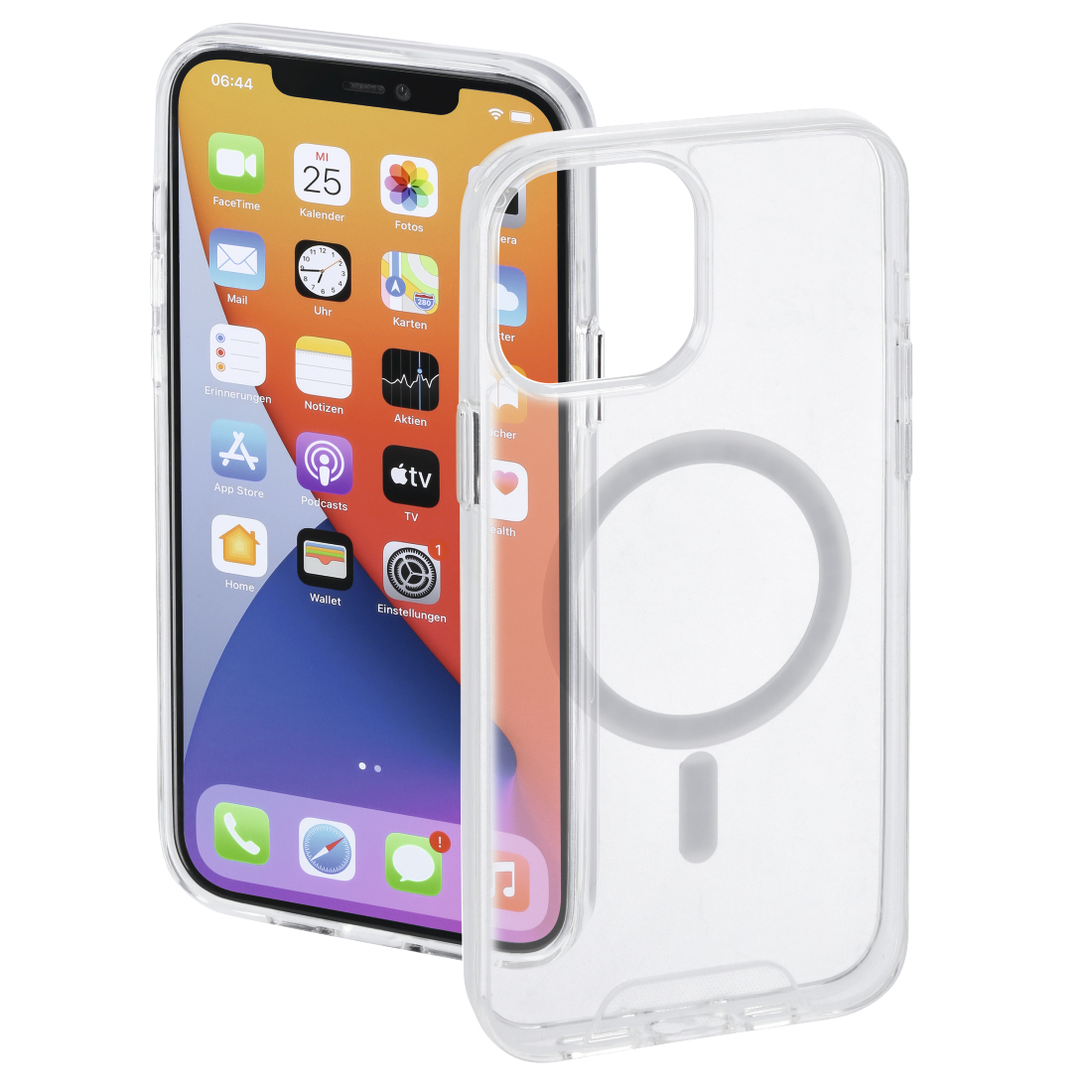 Hama MagCase Safety - Cover - Apple - iPhone 12 Pro Max - 17 cm (6.7 Zoll) - Transparent