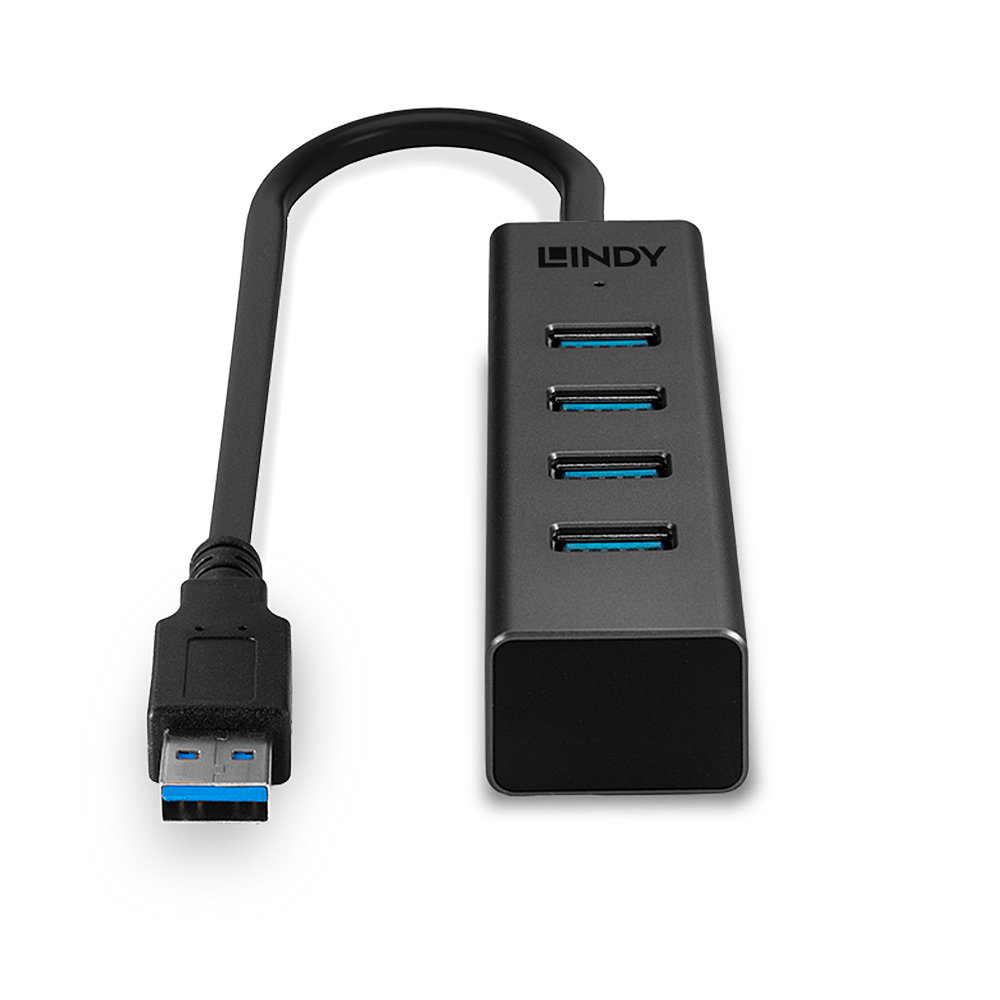Lindy Hub - 4 x USB 3.2 Gen 2 - Desktop, Ansicht 2