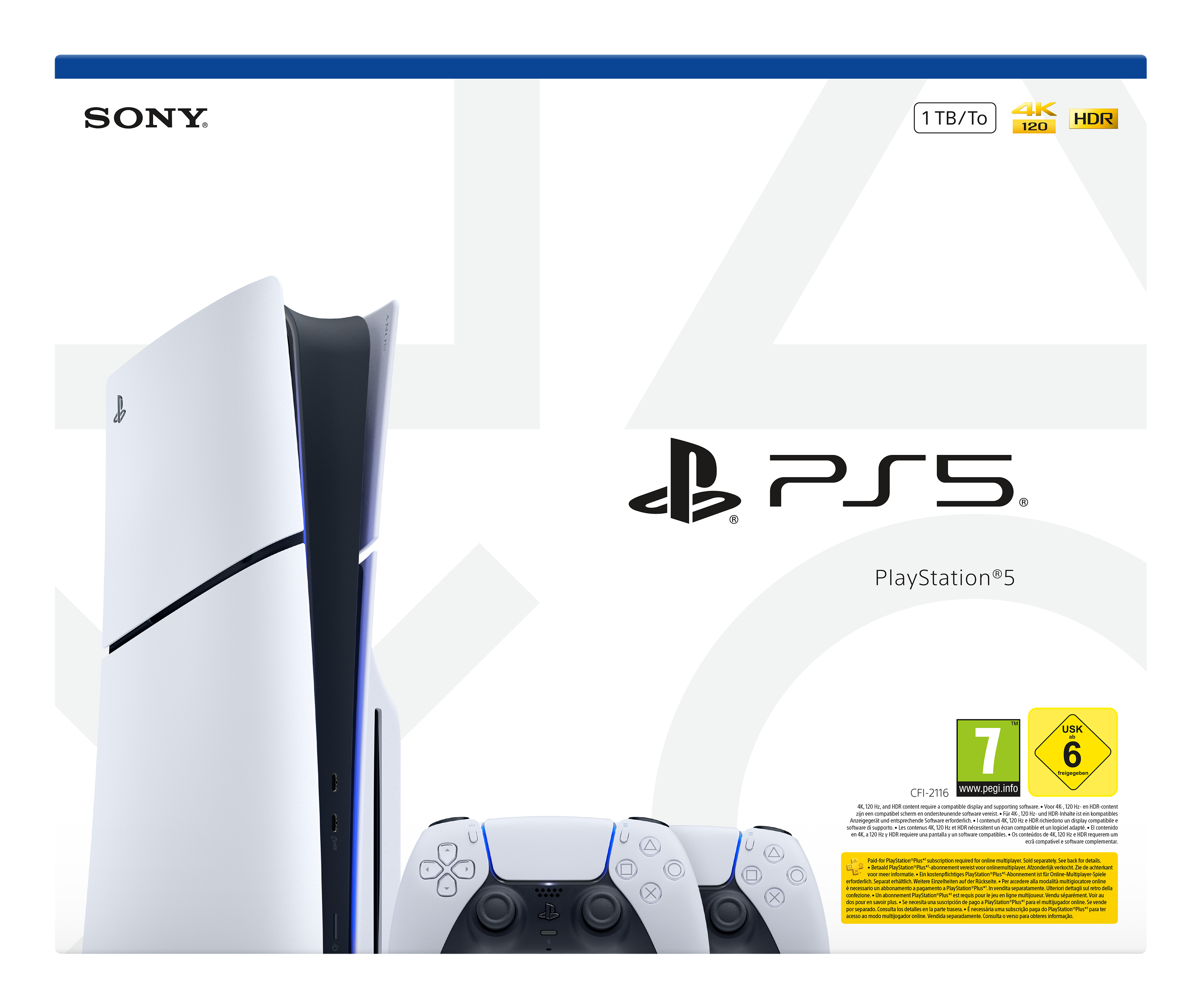 Sony PlayStation 5 Bundle Disc-Edition inkl. zweiten DualSense Controller, Ansicht 4