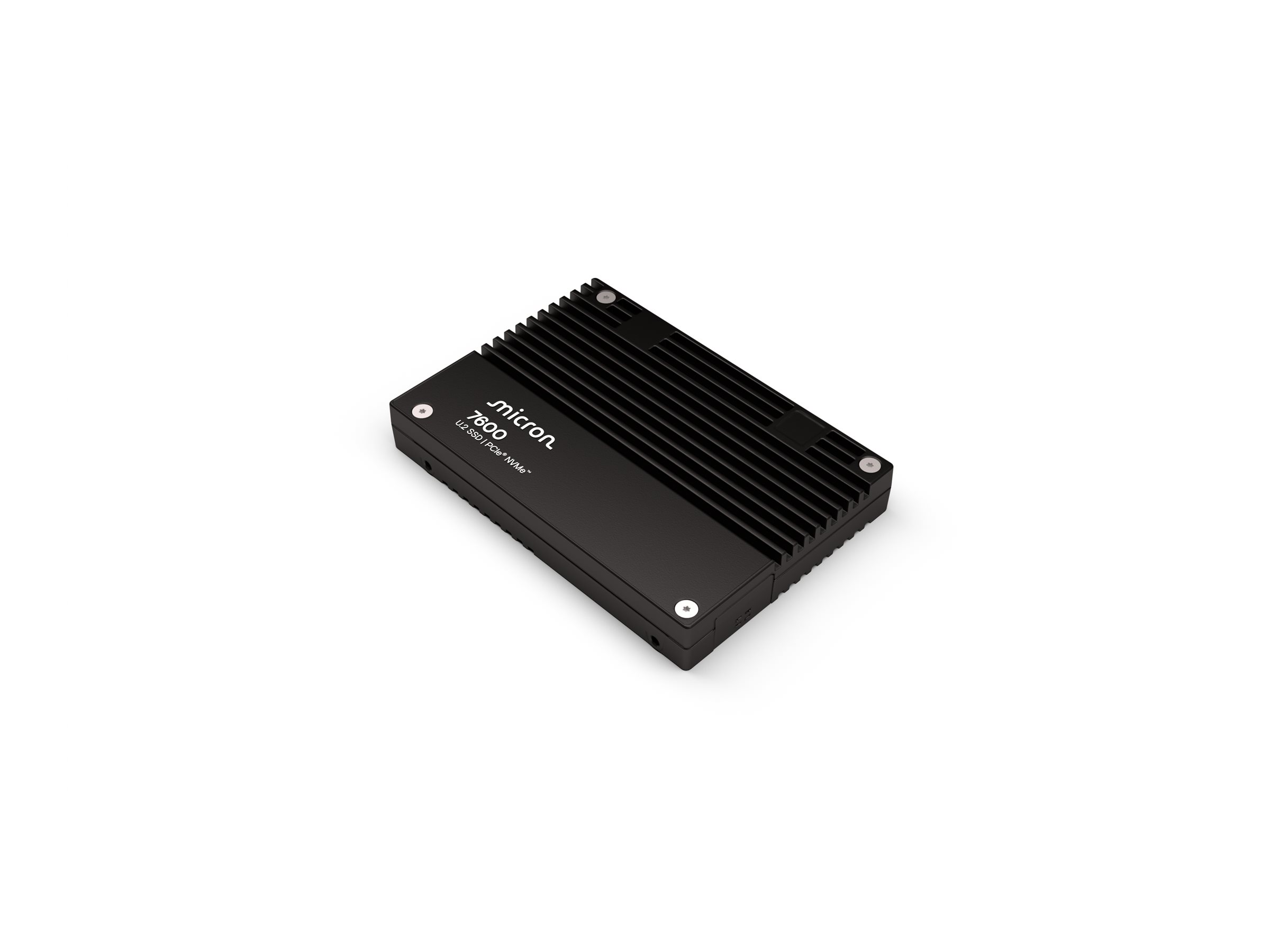 Micron 7600 PRO - SSD - Read Intensive - verschlüsselt - 7.68 TB - intern - 2.5 (6.4 cm), Ansicht 4