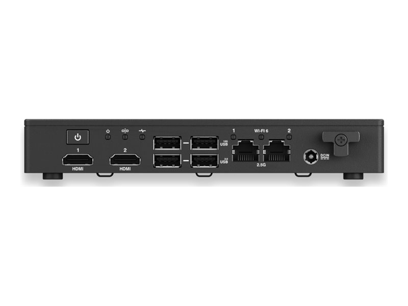 ASUS NUC 13 Rugged BNUC13BRKP200B00I - Barebone - SFF - 1 x N-series N50 - RAM 0 GB - SSD - eMMC 64 GB - UHD Graphics - Wi-Fi 6E 2.5GbE 1GbE - WLAN: 802.11abgnacax (Wi-Fi 6E)