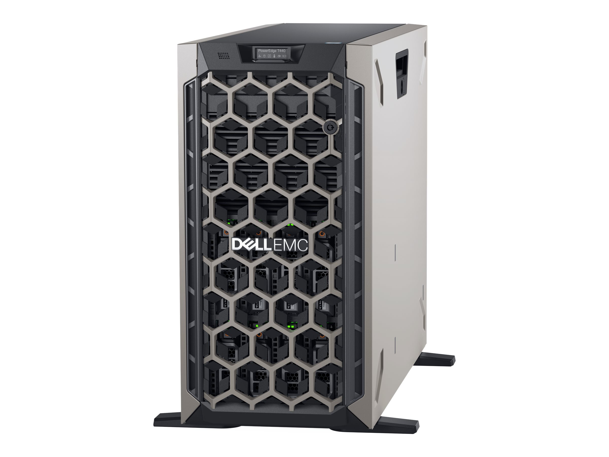 Dell PowerEdge T440 - Server - Tower - 5U - zweiweg - 1 x Xeon Silver 4208 / 2.1 GHz