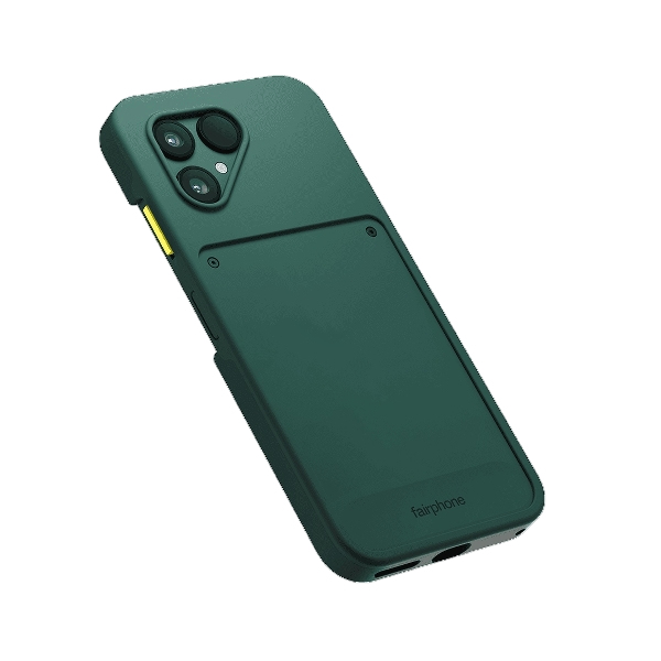 Fairphone Hintere Abdeckung für Mobiltelefon - Kunststoff - Forest Green - für Fairphone (Gen. 6), Ansicht 3