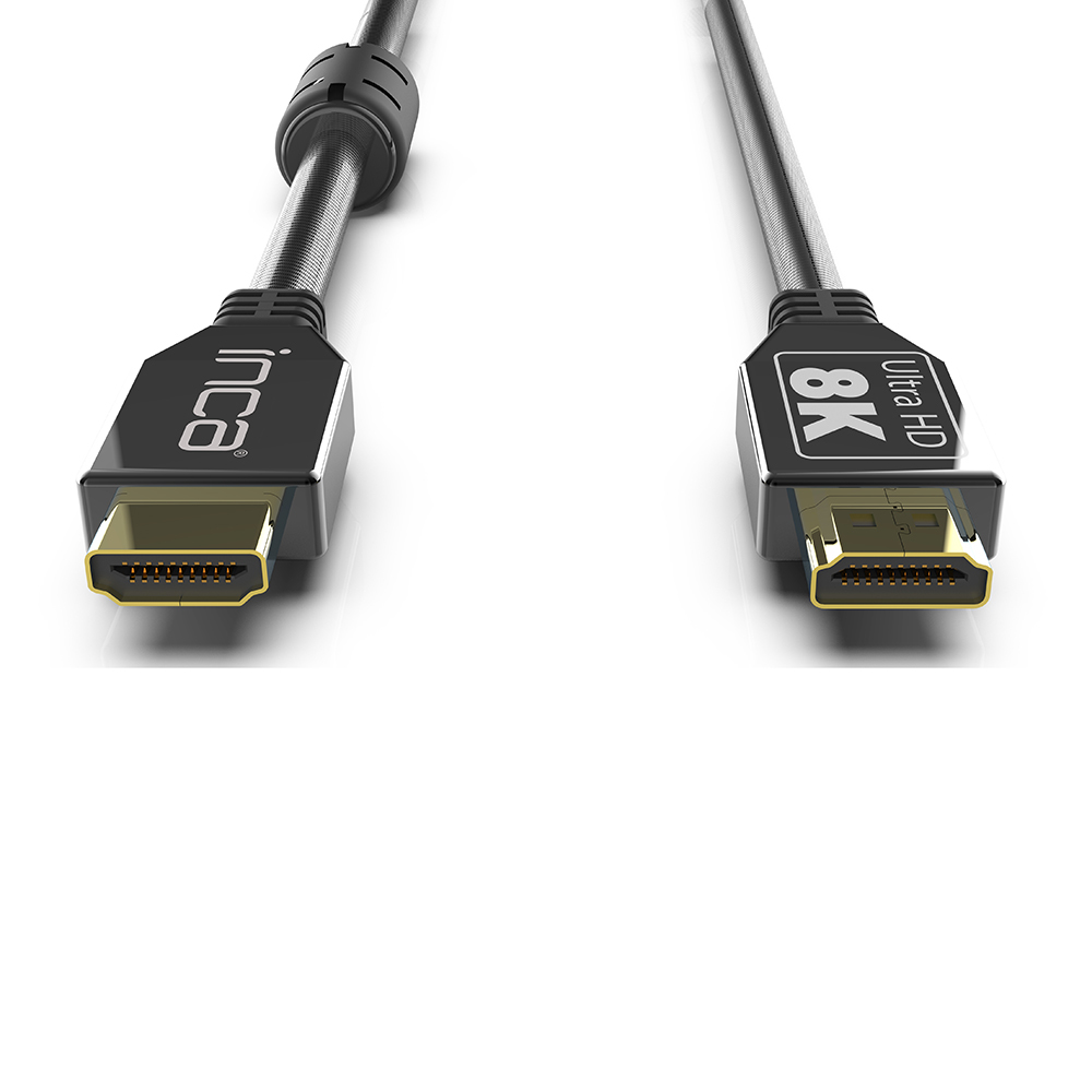 INCA IHD-21 - 2 m - HDMI Typ A (Standard) - 3 x HDMI Type A (Standard) - Schwarz, Ansicht 4