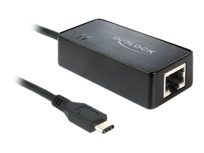 Delock - Netzwerkadapter - USB 3.1 - Gigabit Ethernet - Schwarz