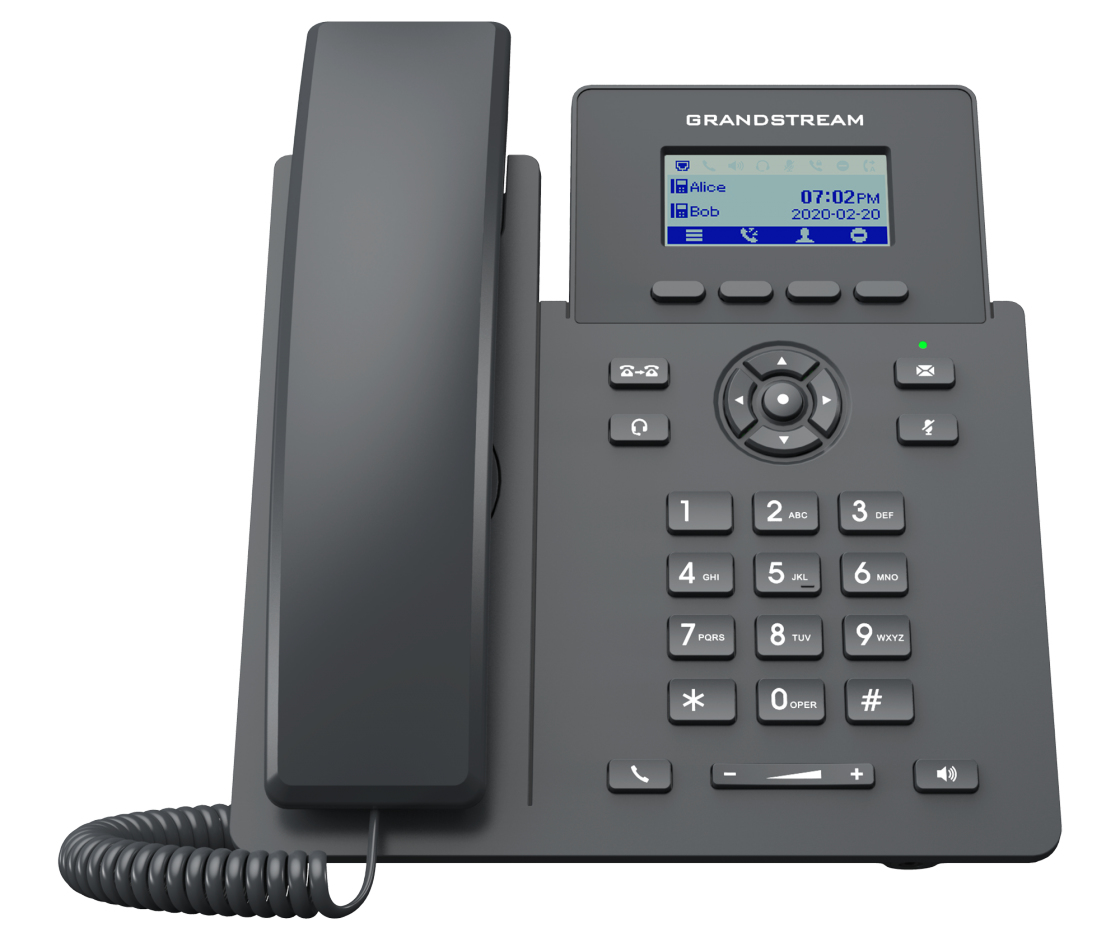 Grandstream GRP Series GRP2601P - VoIP-Telefon, Ansicht 2