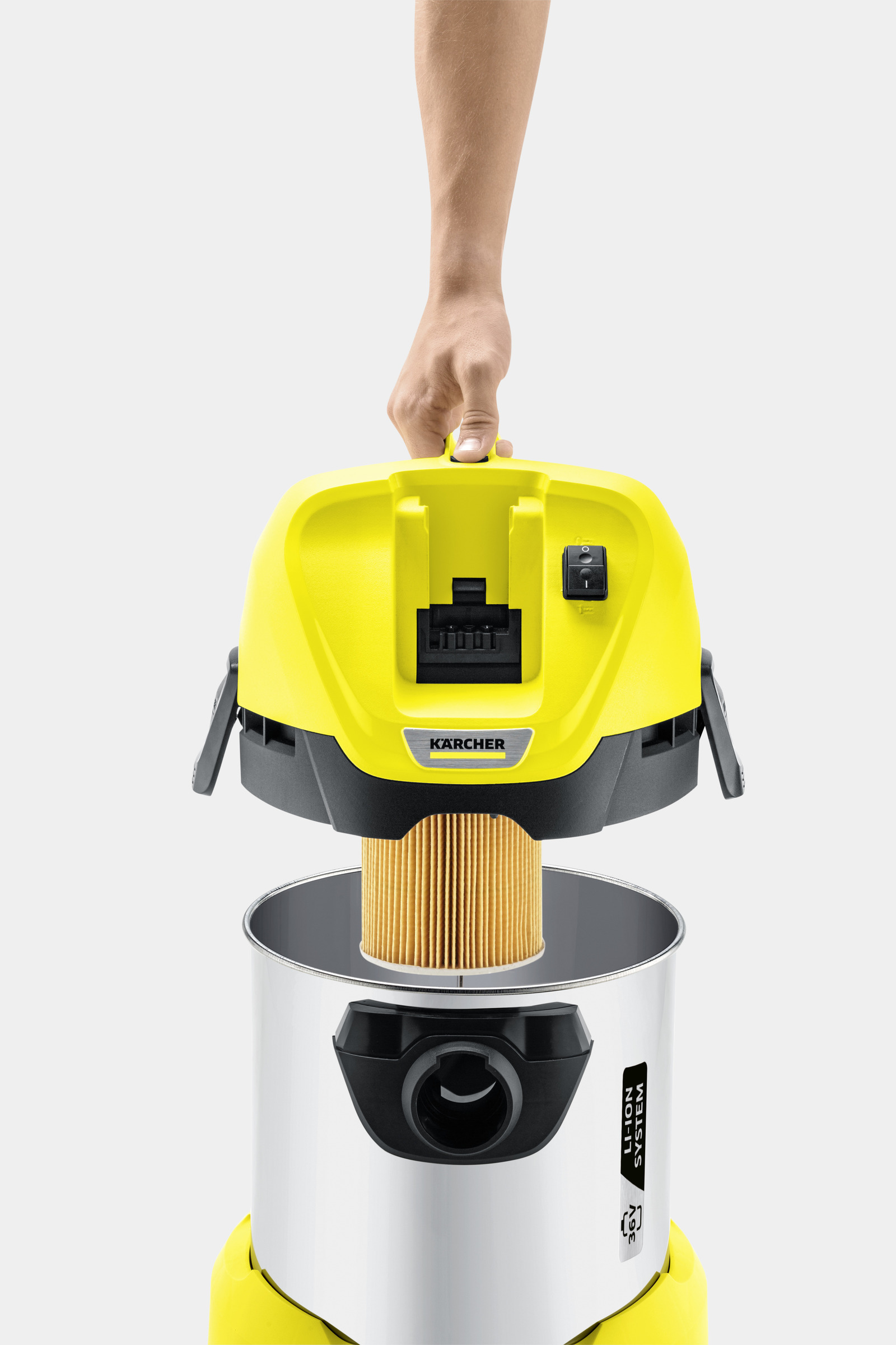 Kärcher WD 3 Battery Premium - Staubsauger, Ansicht 2