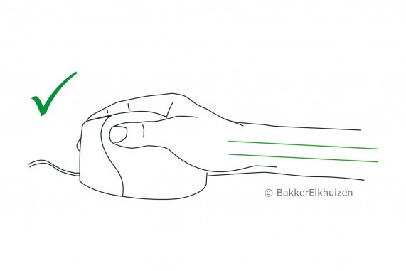 Bakker Evoluent VerticalMouse 4 Small - Vertikale Maus - Für Rechtshänder - optisch - 6 Tasten - kabellos - 2.4 GHz, Ansicht 4
