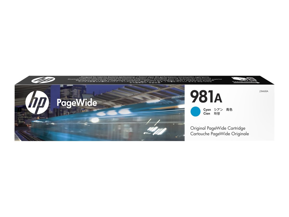 HP 981A - 70 ml - Cyan - original - PageWide - Tintenpatrone