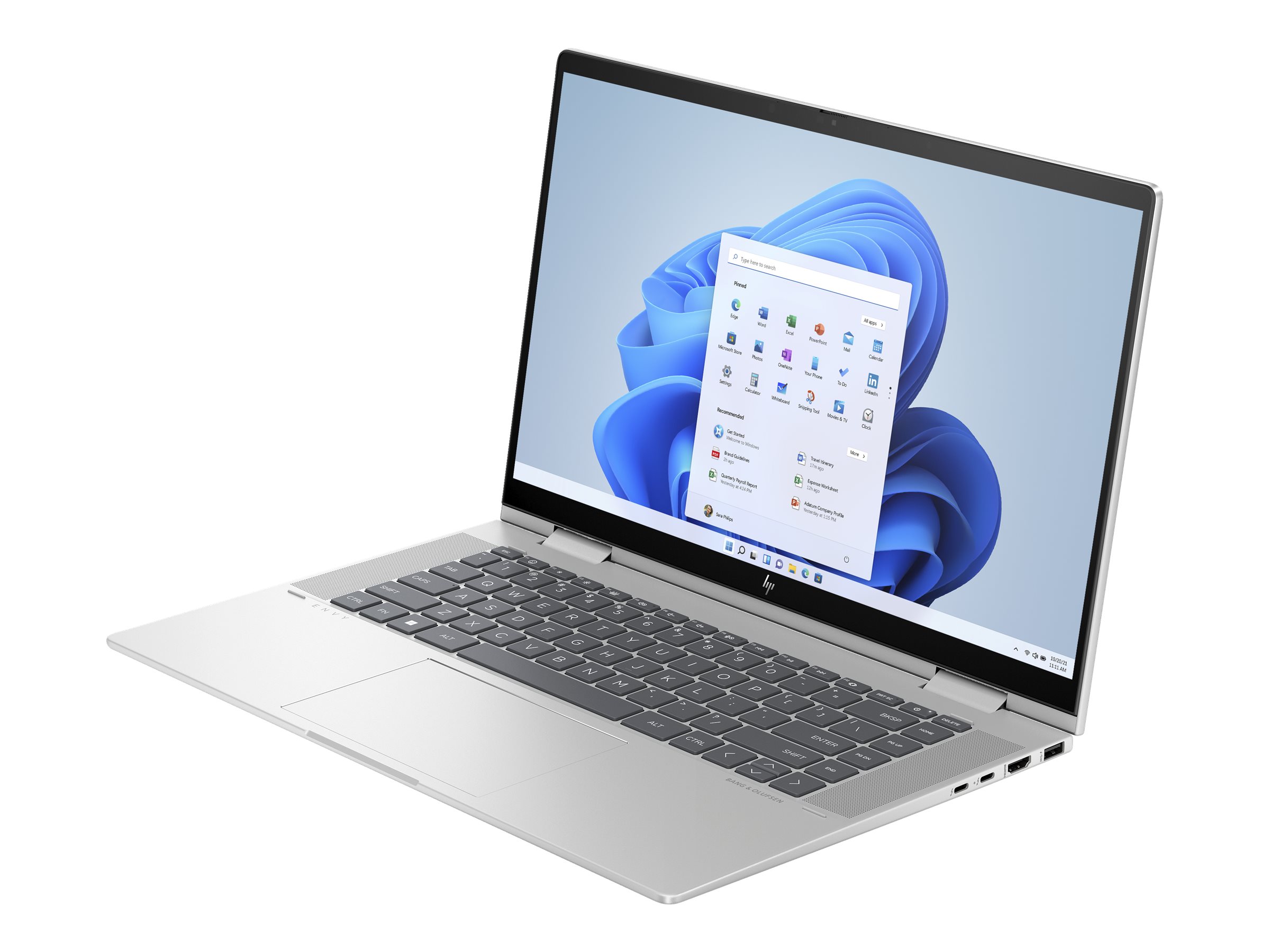 HP ENVY x360 Laptop 15-fe0056ng - Flip-Design - Intel Core i5 1335U / 1.3 GHz - Evo - Win 11 Home - Intel Iris Xe Grafik