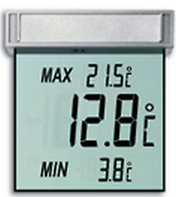 TFA Vision - Thermometer - digital - Silber, Ansicht 3