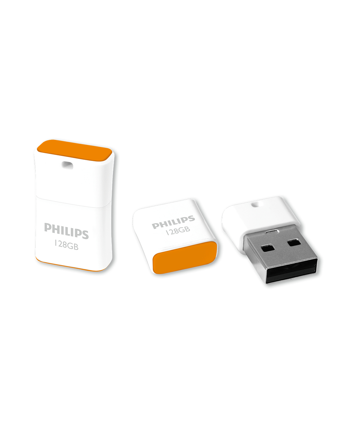 Philips Usb 2.0 Pico Edition Sunrise Orange - USB-Stick - 128 GB, Ansicht 4