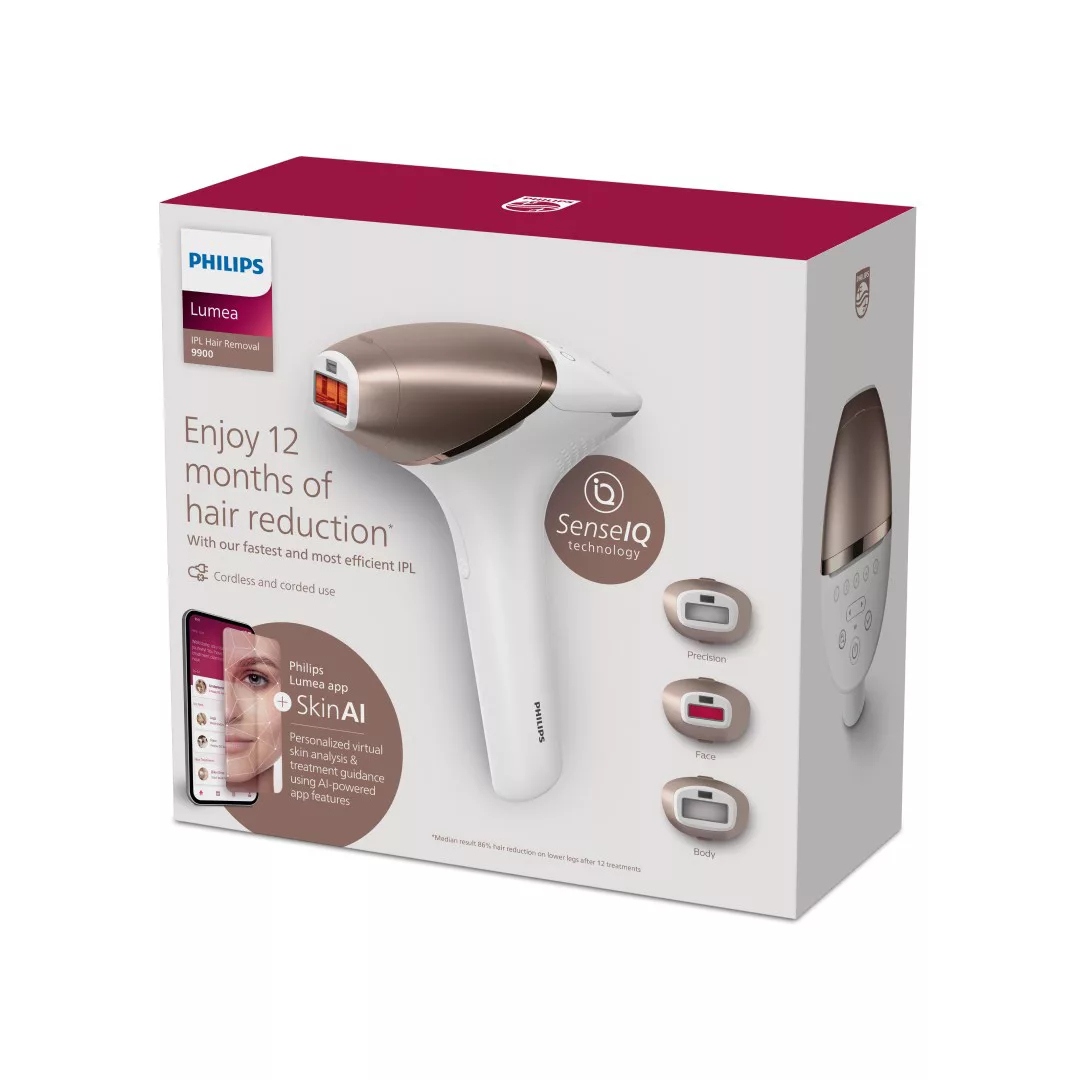 Philips BRI973/00 - Roségold - Weiß - Lichtimpulstechnologie (IPL) - 8,5 min - 2,5 min - 2 min - 1,5 min, Ansicht 4