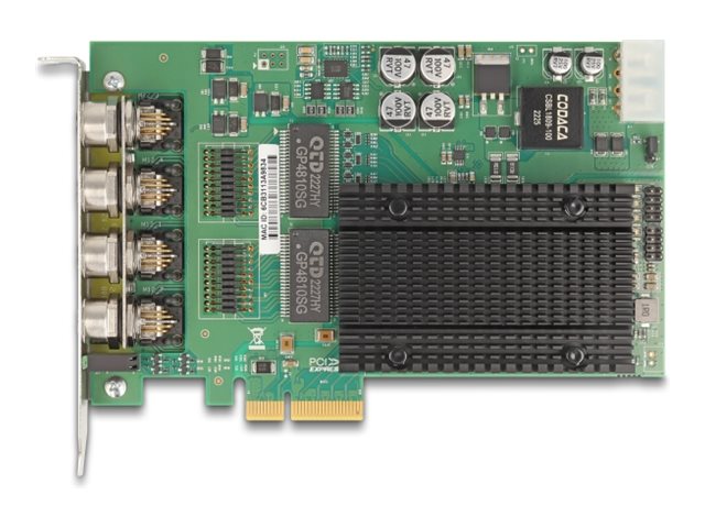 Delock Netzwerkadapter - PCIe x4 - Gigabit Ethernet (PoE+)