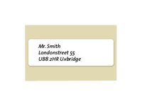 Dymo LabelWriter Address - Permanenter Klebstoff - weiß - 28 x 89 mm 3120 Etikett(en) (24 Rolle(n), Ansicht 3