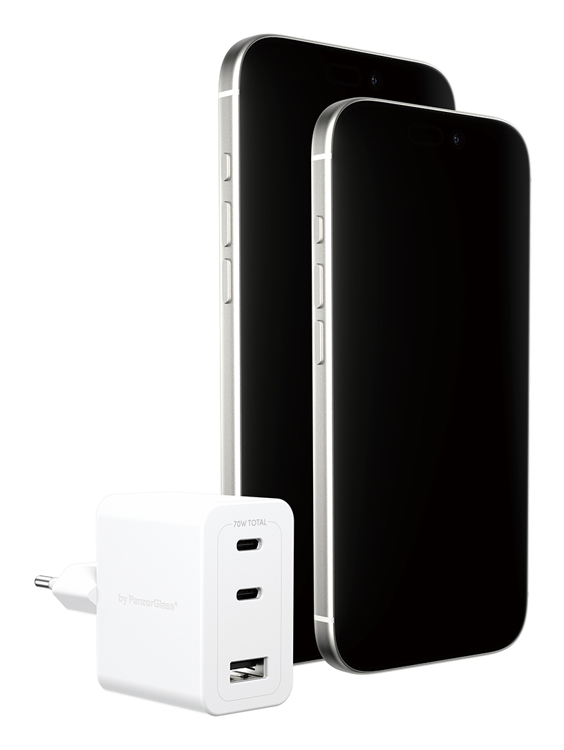 PanzerGlass empower Turbo 70W Multiple Charger inkl. 2x USB-C+ USB-A EU Plug, Ansicht 4