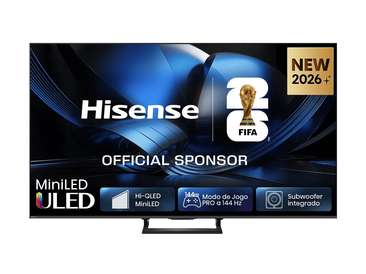 Hisense U7SE 65" Mini LED 4K Smart TV Schwarz