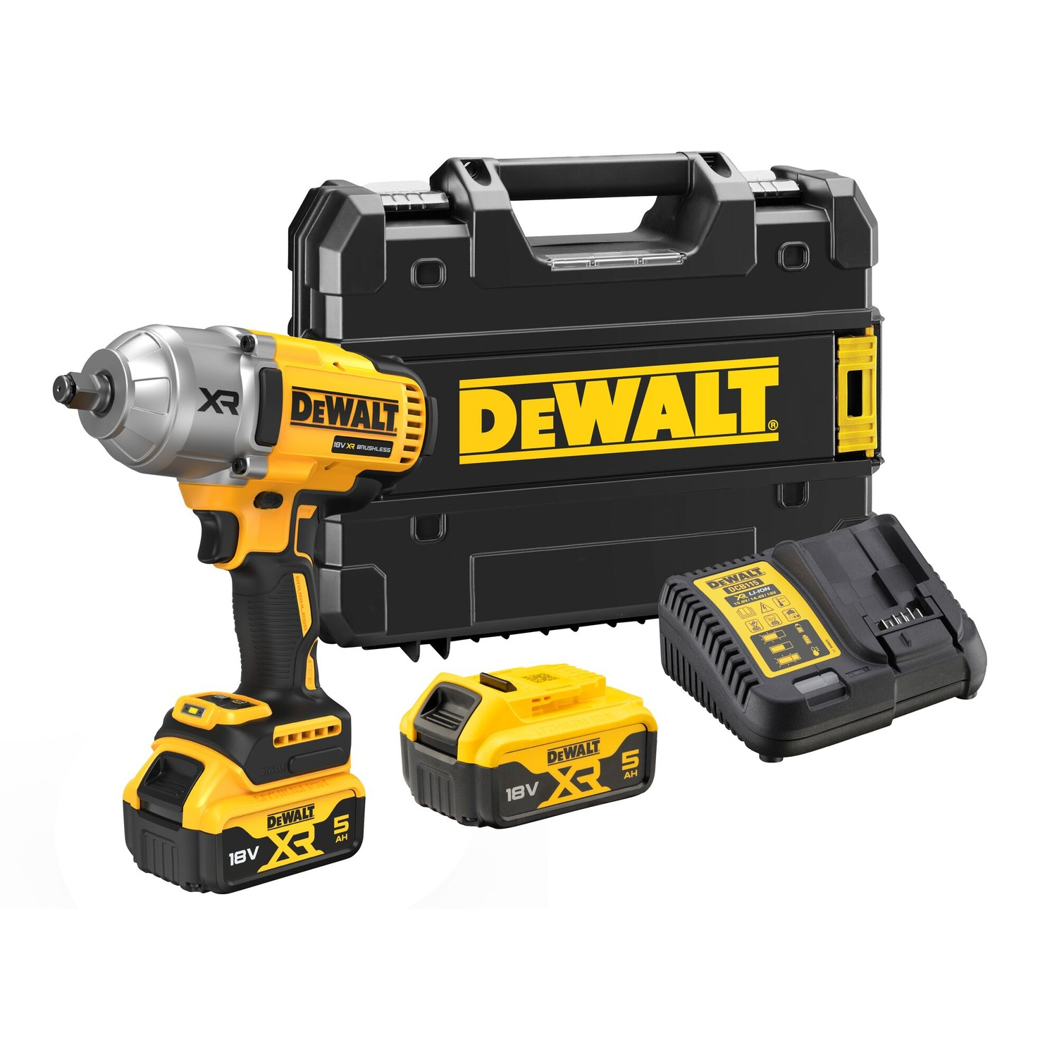 DeWalt DCF900P2T Akku-Schlagschrauber inkl. Koffer + 2 Akkus 5.0Ah, Ansicht 2