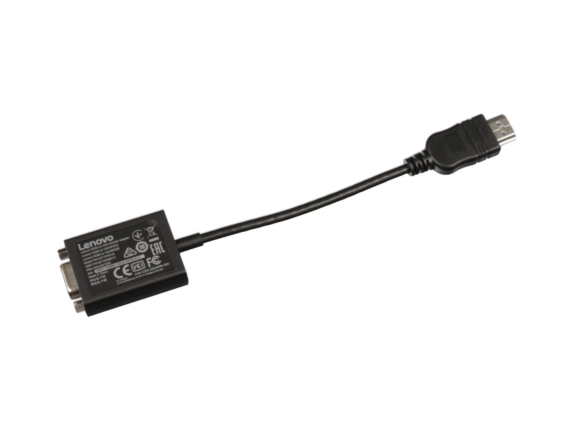 Lenovo Videoadapter - HDMI männlich zu HD-15 (VGA)