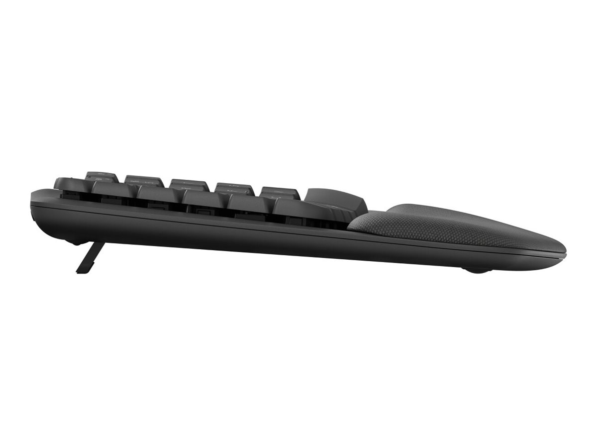 Logitech Ergo Series - Tastatur - kabellos - 2.4 GHz Bluetooth LE