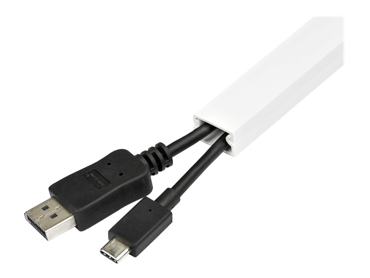 StarTech.com 1m Kabelkanal Selbstklebend - 19x11mm