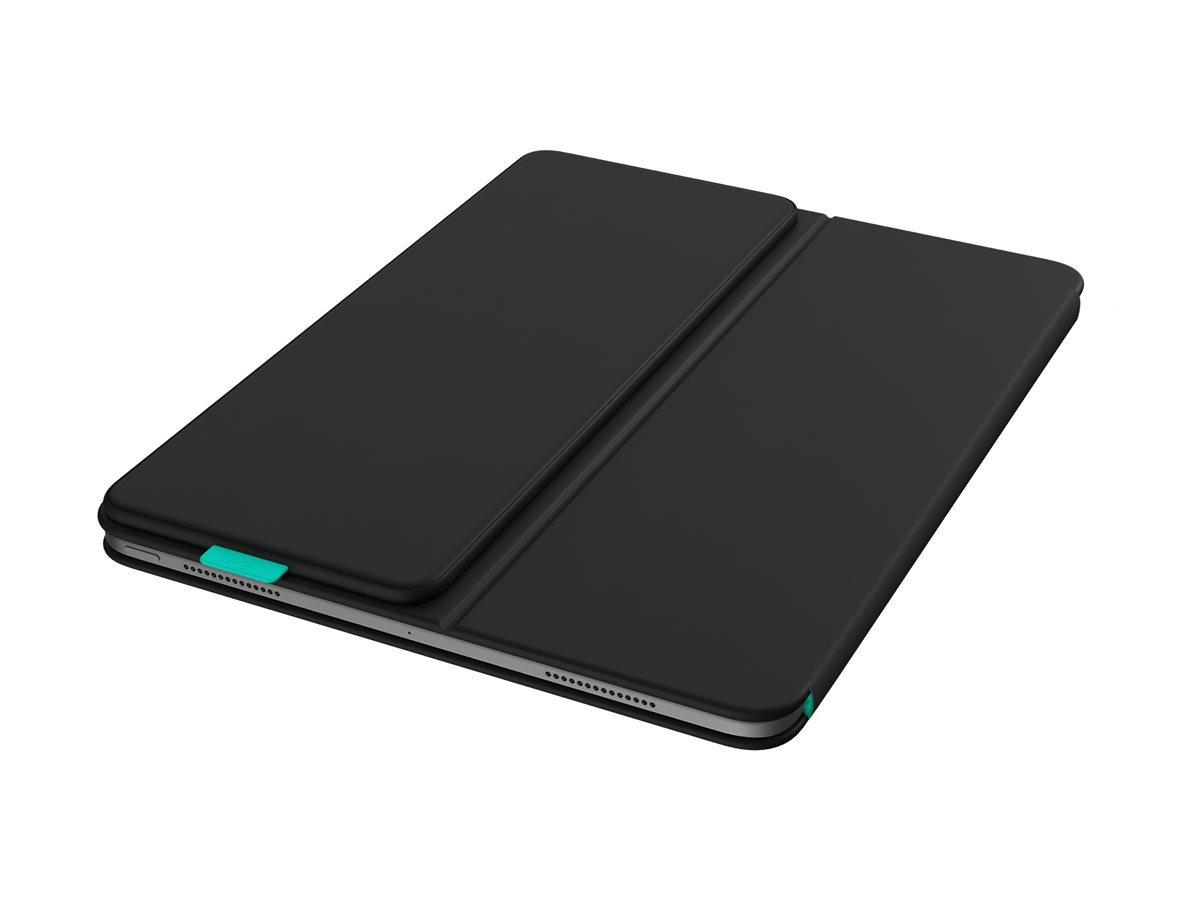 Logitech Flip Folio - Tastatur und Foliohülle - full size - kabellos - Bluetooth 5.1 LE - Graphite - TL: Deutsch, QWERTZ, Ansicht 4
