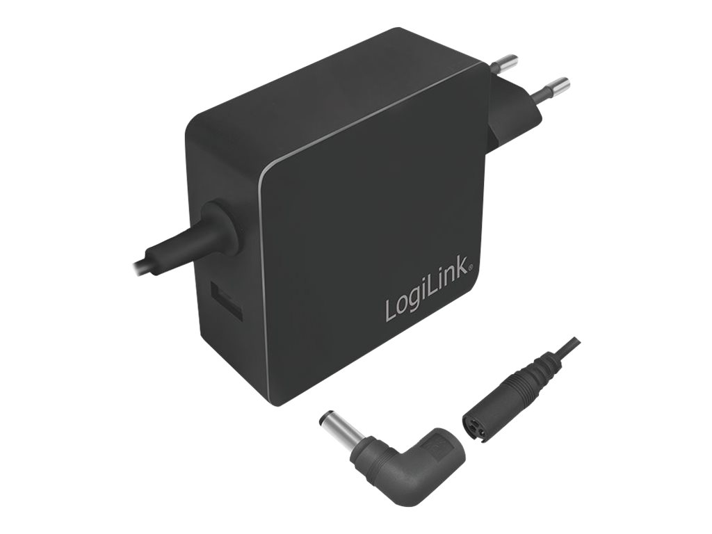 LogiLink Power Supply for Notebook with USB Port,    70 Watt