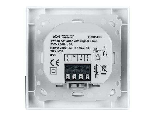 eQ-3 AG Homematic IP HmIP-BSL - Schaltaktor - kabellos, Ansicht 3