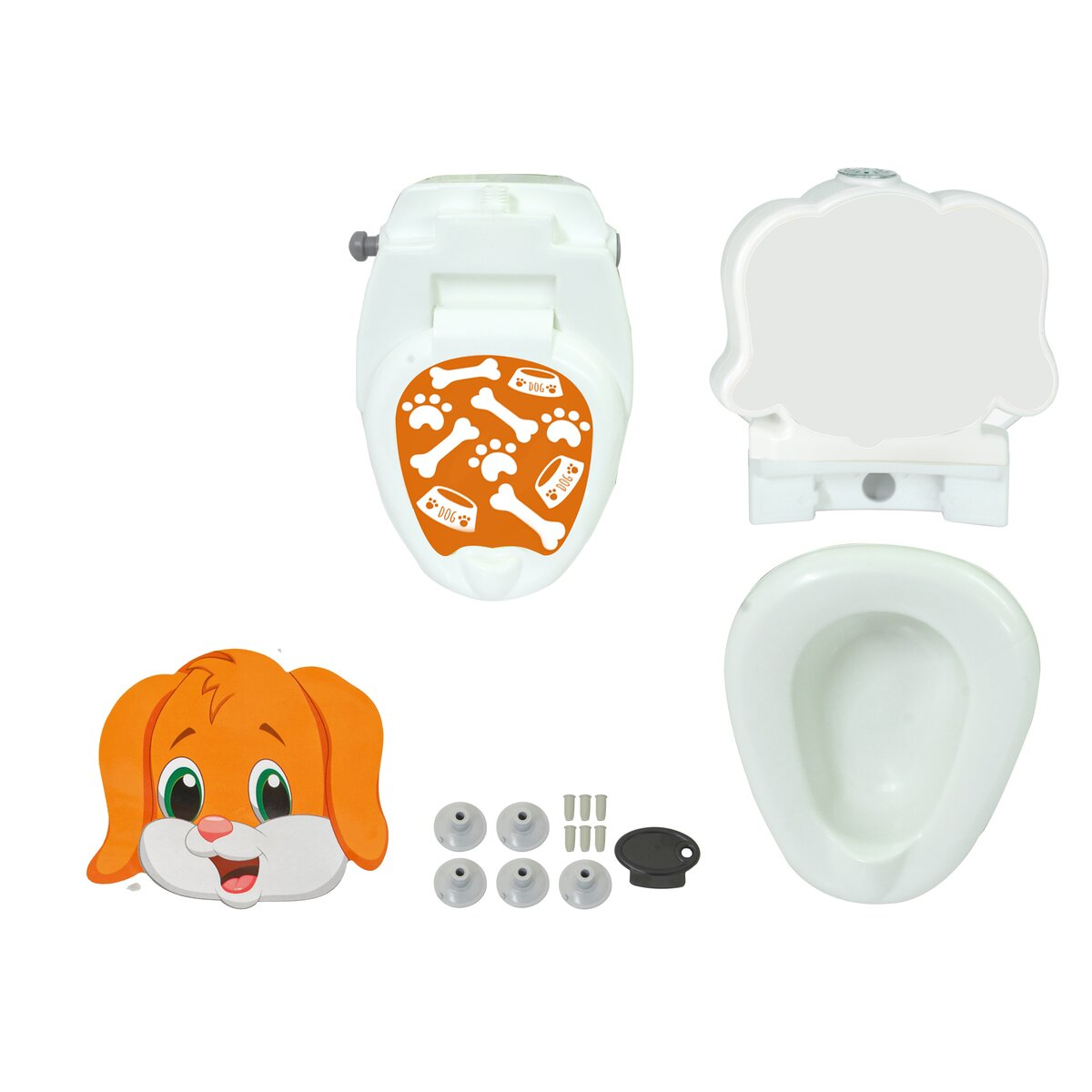 JAMARA 460959 - Orange - Weiß - Abbildung - Junge/Mädchen - 25 kg - 260 mm - 410 mm, Ansicht 3