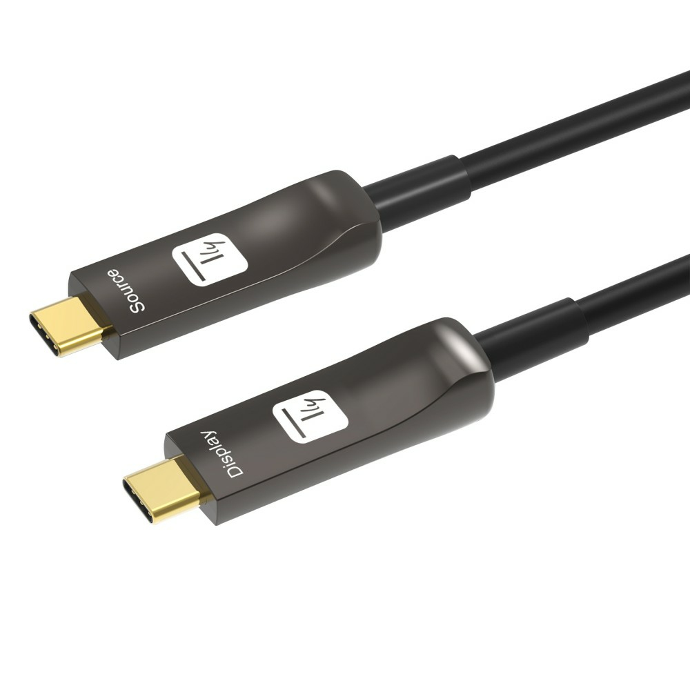 Techly Aktiv USB-C AOC Glasfaserkabel 4k 30m - Kabel - Digital/Daten, Ansicht 3