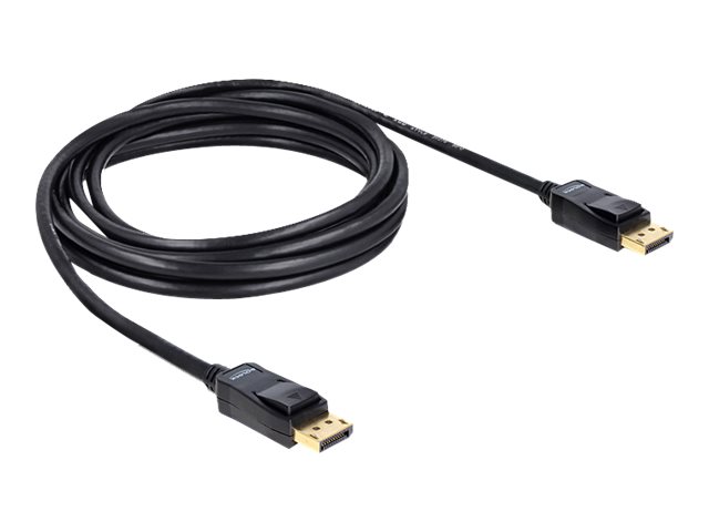 Delock - DisplayPort-Kabel - DisplayPort (M) zu DisplayPort (M) - 3 m - Schwarz