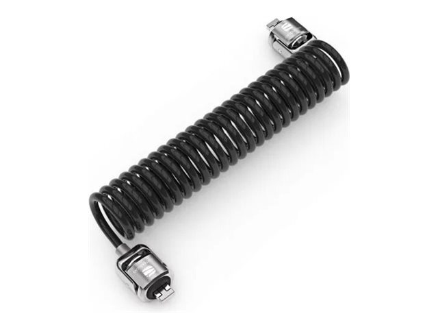 Compulocks Dual Head Coiled Keyed Cable Lock, Ansicht 2