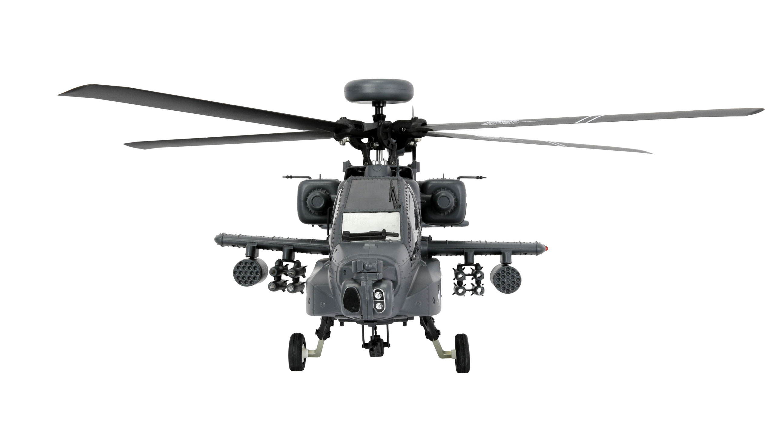 Amewi Apache AH-64D CP Helikopter 6G/3D RTF grau, Ansicht 4
