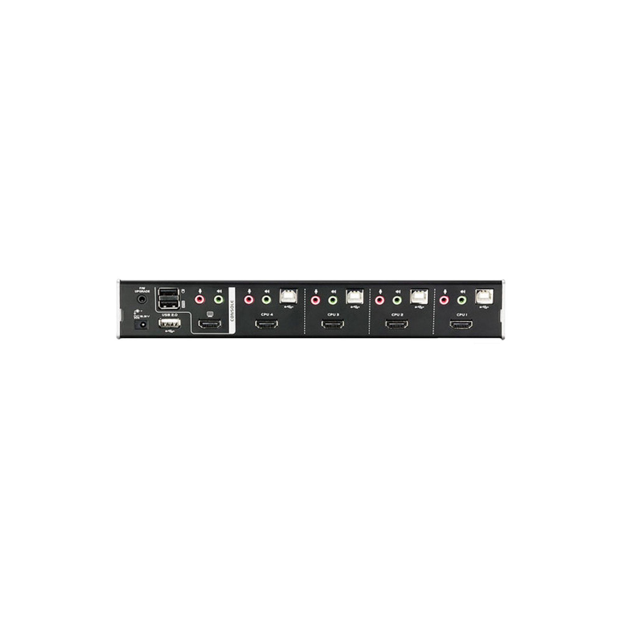 ATEN CS1794 Tastatur/Video/Maus (KVM)-Switch Silber