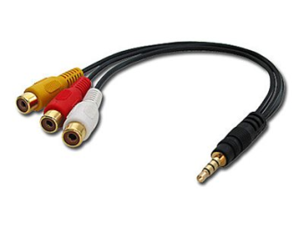 Lindy Video-  Audio-Adapter - Composite Video  Audio