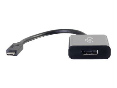 C2G USB C to DisplayPort Adapter Converter - USB Type C to DisplayPort Black