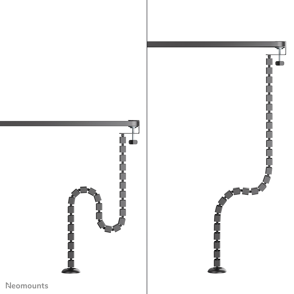 Neomounts Kabelschlauch - clamp-on design, universal - Schwarz, Ansicht 2