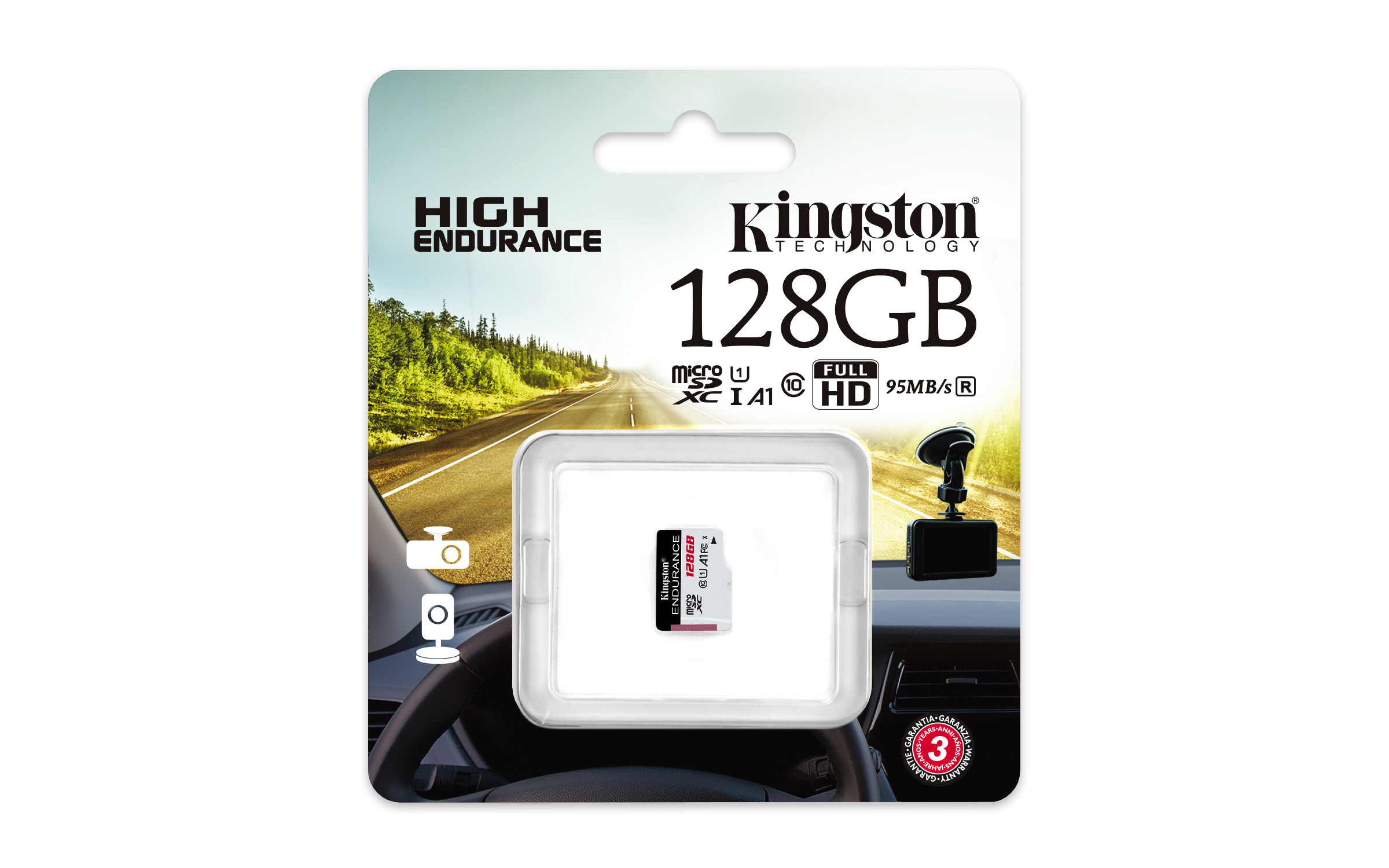 Kingston High Endurance - Flash-Speicherkarte, Ansicht 3