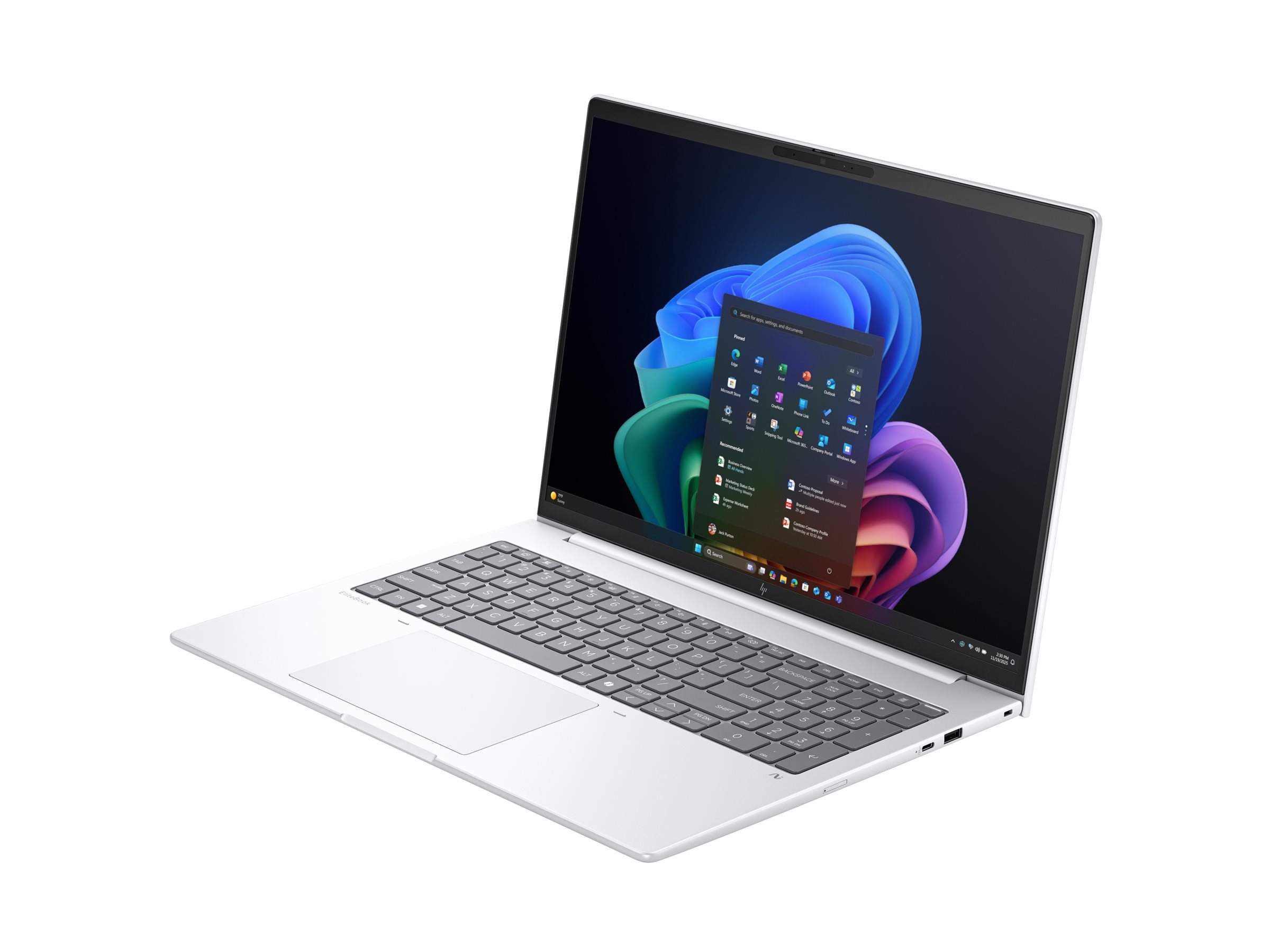 HP EliteBook 8 G1i Notebook Next Gen AI - 174-Grad-Scharnierdesign - Intel Core Ultra 7 258V - Win 11 Pro - Intel Arc Graphics 140V - 32 GB RAM - 1 TB SSD NVMe - 40.6 cm (16")
