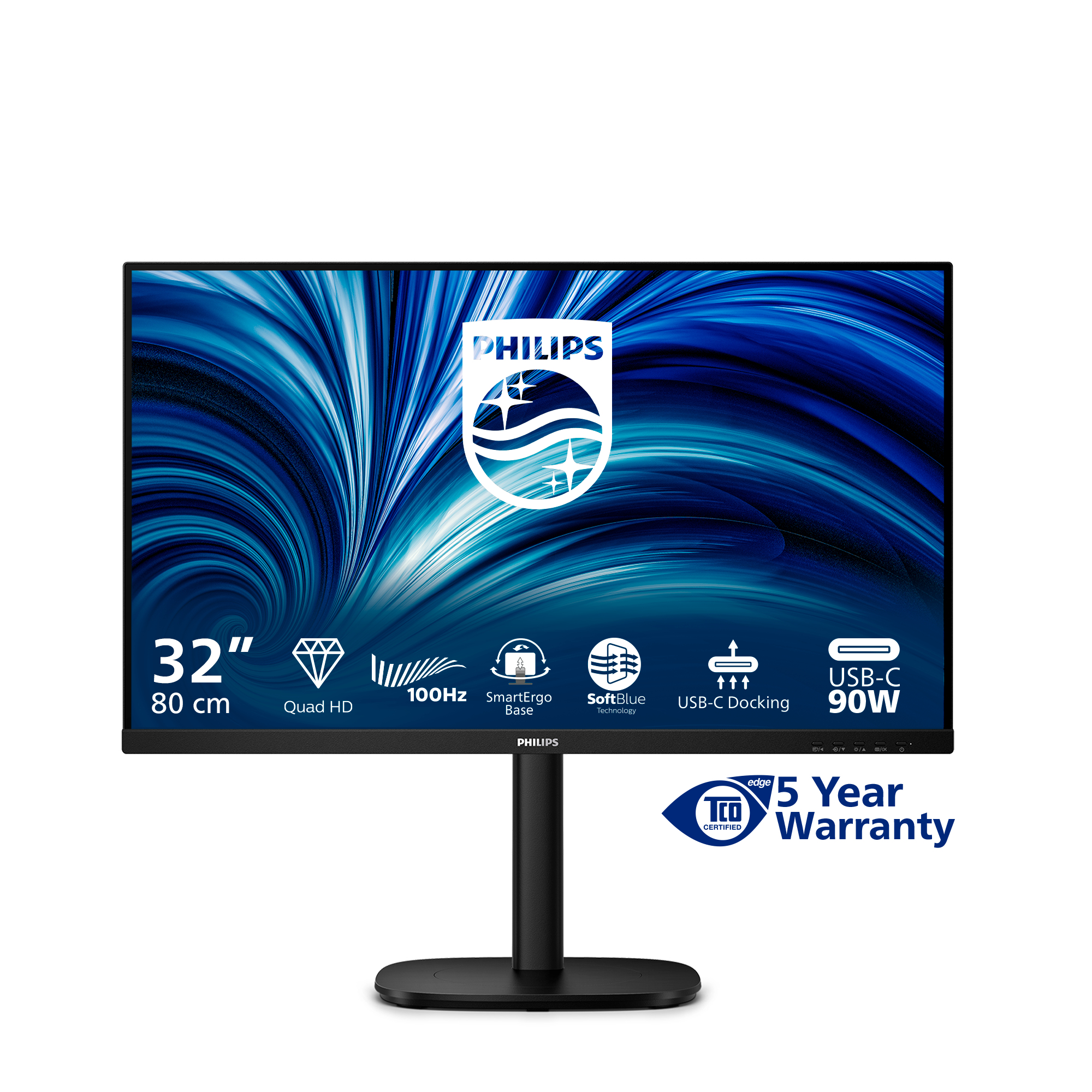 Philips 32B2U3601 - 3000 Series - LED-Monitor - 81.3 cm (32), Ansicht 2