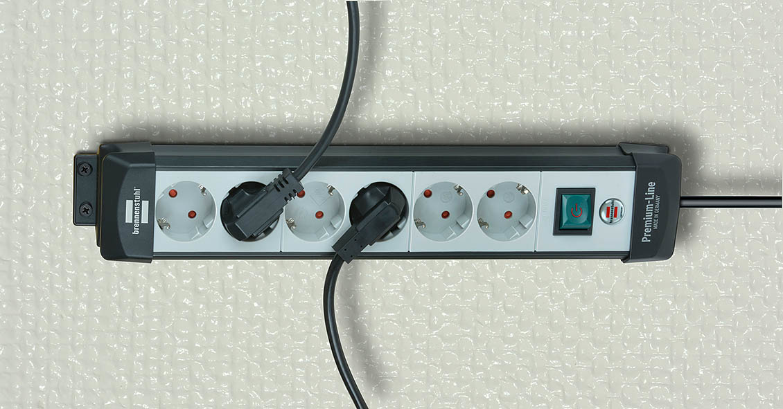 Brennenstuhl Premium-Line extension socket H05VV-F 3G1,5 - Steckdosenleiste - Eingabe, Eingang Stromversorgung, Ansicht 2