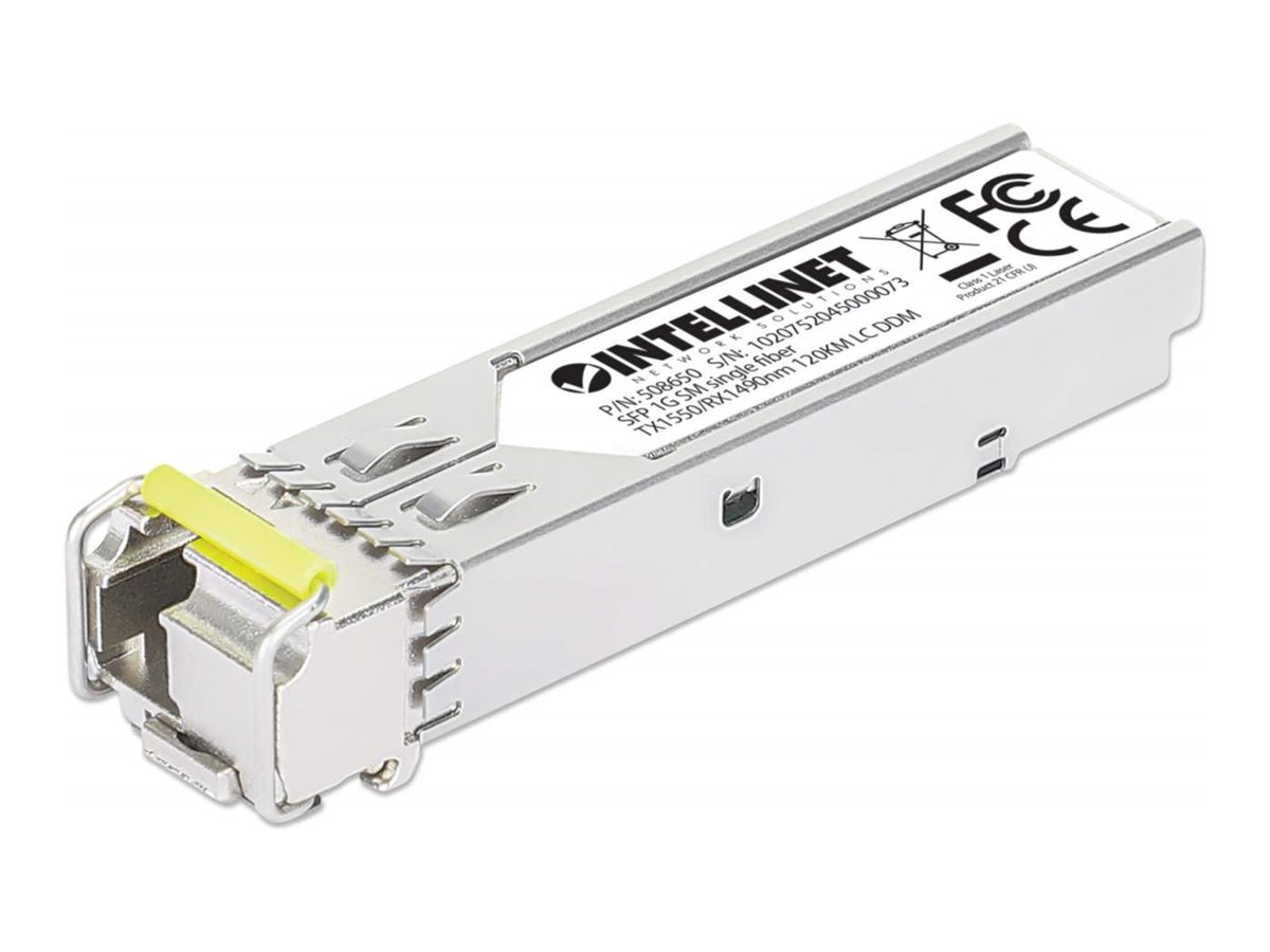 Intellinet SFP (Mini-GBIC)-Transceiver-Modul (gleichwertig mit: Cisco GLC-BX120-D)