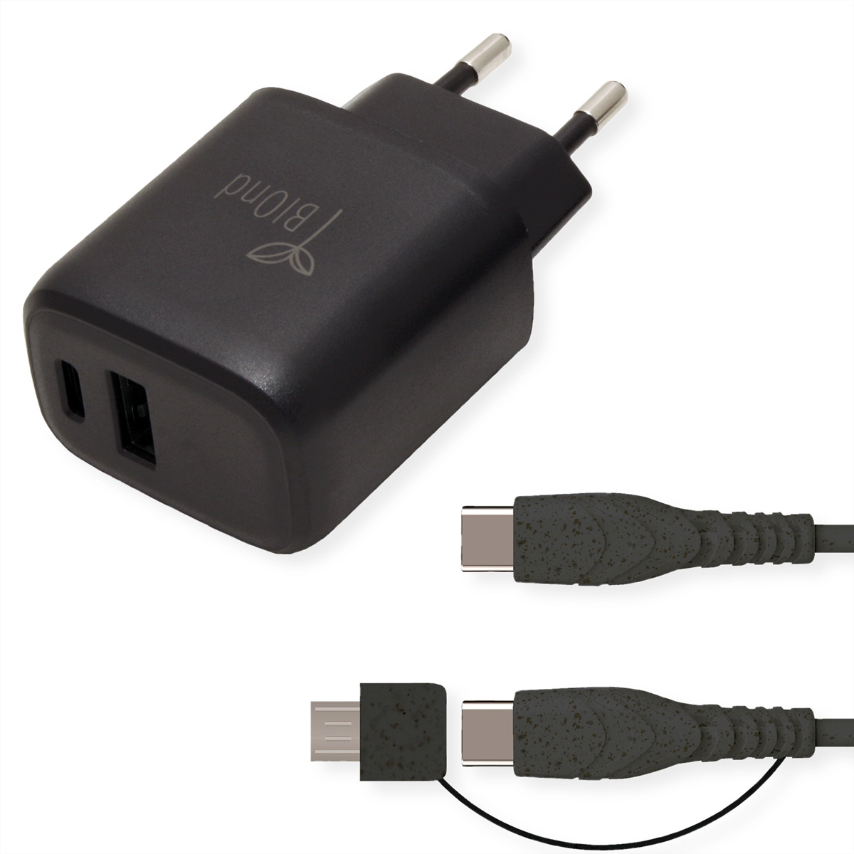 BIOnd PD 20W Charger Dual Port USB-C, Ansicht 2