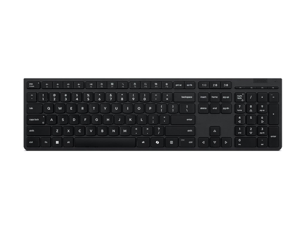 Lenovo Professional - Tastatur - full size - kabellos - TL: Deutsch, QWERTZ, Ansicht 2