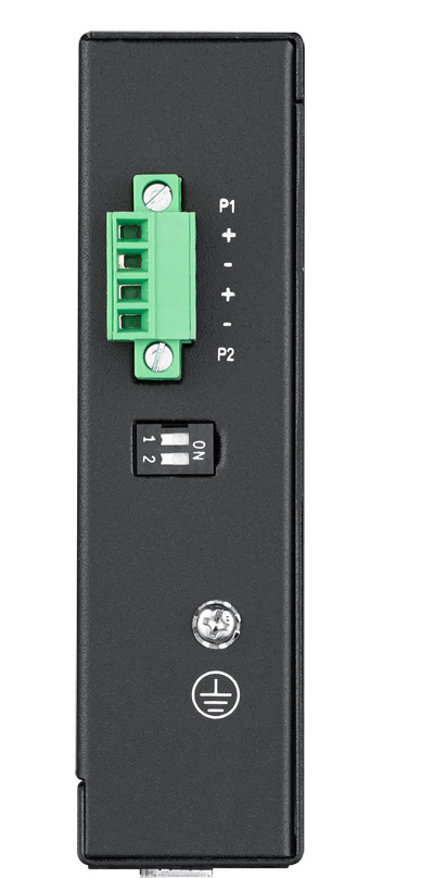 ZyXEL RGS100-5P - Switch - unmanaged - 4 x 10/100/1000 (PoE+), Ansicht 3