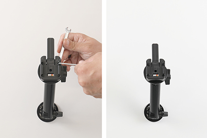 Brodit Befestigungsplatte mit MultiMoveClip AMPS passend fuer DA220, Ansicht 4