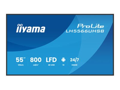 Iiyama ProLite LH5566UHSB-B1AG - 139 cm (54.6")