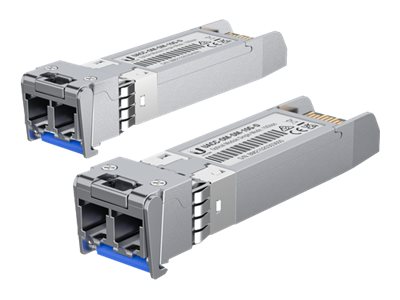 Ubiquiti SFP+ Optical Module 10 Gbps Single-Mode, 2-Pack (UACC-OM-SM-10G-D-2)